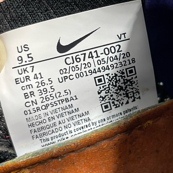 Nike Air Vapormax 2020 FK Flyknit Iron Grey Multicolor CJ6741-002 Size 9.5 - Picture 4 of 12